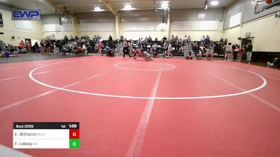 110 lbs Semifinal - Eva Williams, McLoud vs Tamylynn Lokboj, Har-Ber High School