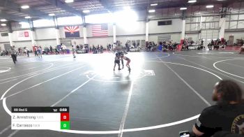 49 lbs Rr Rnd 5 - Zaedrian Armstrong, Tucson Pride WC vs Frankie Carrasco, Tucson Cyclones