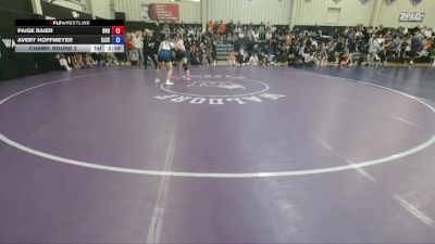 145 Open Champ. Round 2 - Avery Hoffmeyer, Iowa Lakes CC vs Paige Baier, Buena Vista