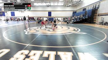 120 lbs Consi Of 8 #2 - Noah Bloom, Kd Trained vs Logan Harris, Ringers