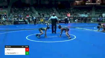 73 lbs Quarterfinal - Jorge Rios, Sunkist Kids Monster Garage vs Justin Farnsworth, MPR