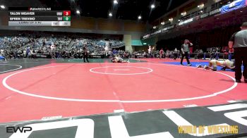 110 lbs Consi Of 8 #2 - Talon Weaver, Unaffiliated vs Efren Trevino, Tritown Bullyz