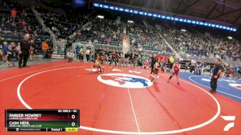 62 lbs Champ. Round 1 - Parker Mowrey, Lander USA Wrestling vs Cash Nehl, Worland Wrestling Club