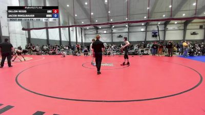 U16 FK - 150 lbs Quarters - Kayl Paulson, Oregon City High School Wrestling vs Jacob Chromey, South West Washington Wrestling Club