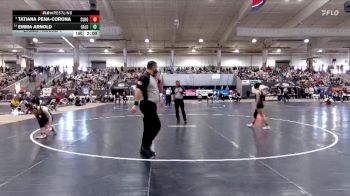 Girls 114 lbs Champ. Round 1 - Tatiana Pena-Corona, Clarksville High School vs Emma Arnold, Gallatin High School