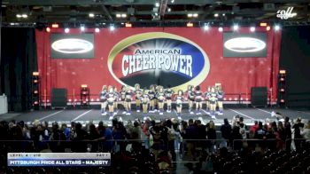 Pittsburgh Pride All Stars - Majesty [2026 L4 - U18 Day 1] 2026 Cheer Power Grand Nationals