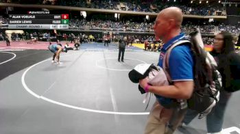 5A 190 lbs Champ. Round 1 - Alan Voelkle, Grapevine vs Darien Lewis, Amarillo Palo Duro