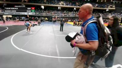 5A 190 lbs Champ. Round 1 - Alan Voelkle, Grapevine vs Darien Lewis, Amarillo Palo Duro