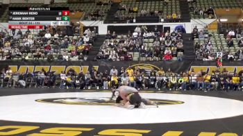 125 lbs Cons. Round 1 - Jeremiah Reno, Little Rock vs Hank Benter, Missouri