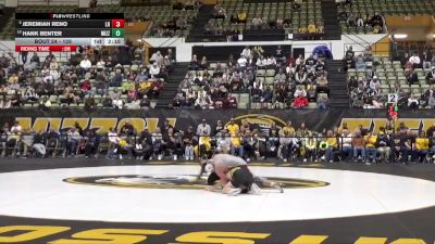 125 lbs Cons. Round 1 - Jeremiah Reno, Little Rock vs Hank Benter, Missouri