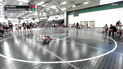 55 lbs 1st Place Match - Finn Moehle, Team Central vs Christopher Waitkus Ii, Team Tulsa Wrestling Club