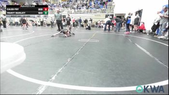 49 lbs Consi Of 8 #2 - Caleb Fry, Morrison Takedown Club vs Truett Marlatt, Woodward Youth Wrestling