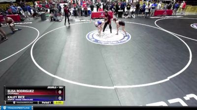 180 lbs Cons. Round 2 - Elisa Rodriguez, California vs Kaley Rice, Animal House Wrestling