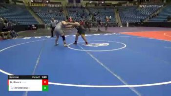 235 lbs Semifinal - Cadence Christenson, Basehor-Linwood vs Makayla Rivera, Olathe-West