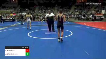 88 lbs Quarterfinal - Grayson Fuchs, Burnett Trained vs Joseph Uhorchuk, Boom Ranch