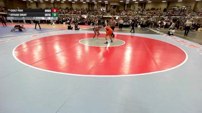 120 lbs Champ. Round 1 - Colt Fox, Dumas vs Ethan Orat, Fort Worth Chisholm Trail