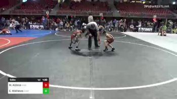 53 lbs Rr Rnd 2 - Maximus Aldana, Madison vs Crosby Mathews, Chaparral WC