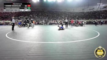 B5A-120 lbs Semifinal - Conner Chancellor, Bishop Kelley vs Kaedin Herendeen, Guthrie