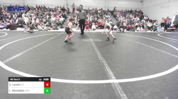 43 lbs Rr Rnd 3 - Coby Lynch, Sallisaw Takedown Club vs Liam Randolph, Gore Pirates Youth Wrestling