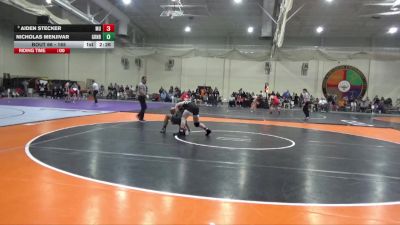165 lbs Champ. Round 2 - Aiden Stecker, Mount Union vs Nicholas Menjivar, Greensboro