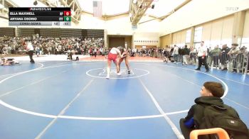 165 lbs Consolation - Ella Maxwell, North Penn vs Aryana Osorio, Frezzo's Fight Factory