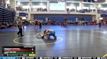 157 lbs Champ. Round 2 - Aiden Helmke, TINORA vs Trenton Gatchell, ALLEN EAST