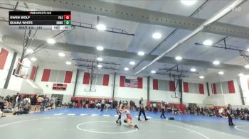 140 lbs Cons. Round 4 - Eliana White, Emmett vs Gwen Wolf, Filer