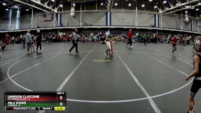 40 lbs Round 2 (10 Team) - Milo Evans, CTWHALE vs Jameson Claycomb, U2 Uprising Black