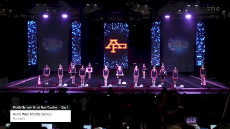Avon Park Middle School - Red Devils [2025 Middle School- Small Non-Tumble Day 1] 2025 All Out Grand Nationals