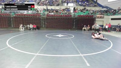 190 lbs Round Of 16 - Jake Stroud, Gilbert vs Jack Howard, Pickens