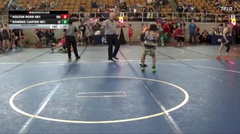 100 lbs Semifinal - Dominic Carter NE1, Lake Catholic vs Kolton Ross SE1, Prodigy
