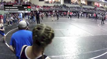 57-62 lbs Quarterfinal - Kylie Allington, Southern Wrestling Club - Girls vs Remy Rodehorst, Lakeview