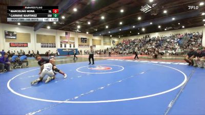 165 Boys Quarterfinal - Marcelino Nona, Valhalla vs Carmine Martinez, Brawley