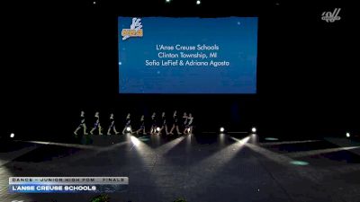 L'Anse Creuse Schools [2026 Dance - Junior High Pom Finals] 2026 UDA National Dance Team Championship DII