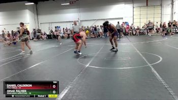 190 lbs Round 2 (8 Team) - Omar Palmer, Warhawks Wrestling vs Daniel Calderon, Full Circle