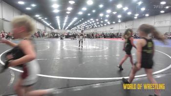 43 lbs Rr Rnd 2 - Kynslee Church, Oklahoma Boys 9U vs Tucker Scott, LWA 9U