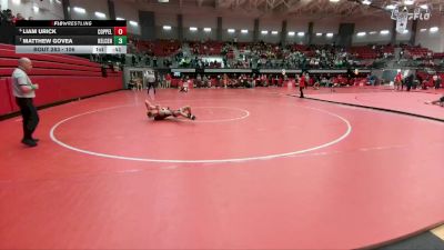 106 lbs Cons. Round 3 - Matthew Govea, Keller Central vs Liam Urick, Coppell