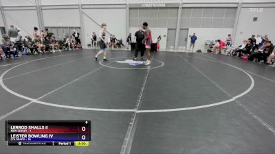 175 lbs Placement Matches (8 Team) - Lerrod Smalls II, New Jersey vs Leister Bowling IV, Colorado