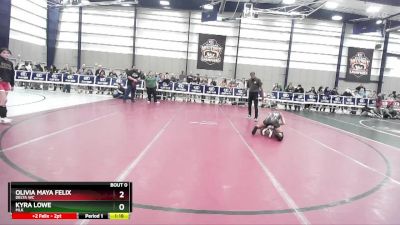 85/92 Quarterfinal - Olivia Maya Felix, Delta WC vs Kyra Lowe, MLK