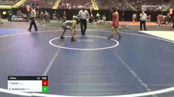 144 lbs Round Of 16 - Tyge Plank, Junkyard Dogs WC vs Quintin Maldonado, Swamp Monsters