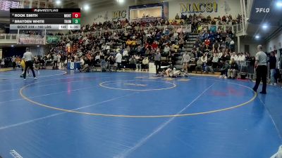 160 lbs Semifinal - Rook Smith, Montour vs Brayden White, Thomas Jefferson