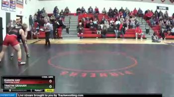 285 lbs Cons. Semi - Tristin Graham, Teays Valley vs Damon Hay, Jonathan Alder