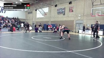 285 lbs Champ. Round 1 - Braxton Cottam, Pacific (OR) vs Julian Ortiz, Linfield University