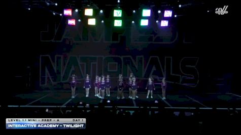 Interactive Academy - TWILIGHT [2026 L1.1 Mini - PREP - A DAY 1] 2026 JAMfest Cheer Super Nationals