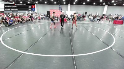 150 lbs Hayden Cook, Team Alabama vs Izaiah Sanchez, Wisconsin