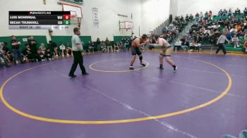 285 lbs Round 1 - Luis Monrreal, Worland High School vs Micah Trunkhill, Cody