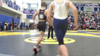 126 lbs Champ. Round 1 - Mackey McClelland, Yale vs Braxton Wilhelm, Woodlan