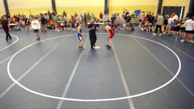 132 lbs Champ. Round 3 - Gavin Rockey, IL vs Maximus Riggins, IA