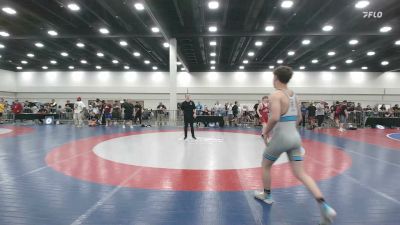 132 lbs Cons. Rd Of 16 - John Winkler, Virginia Team Predator vs Justus Giglietti, Brevard FCA