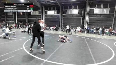 62 lbs 2nd Place - Grady Young, Way Out West vs Alfie Steward, Trybe
